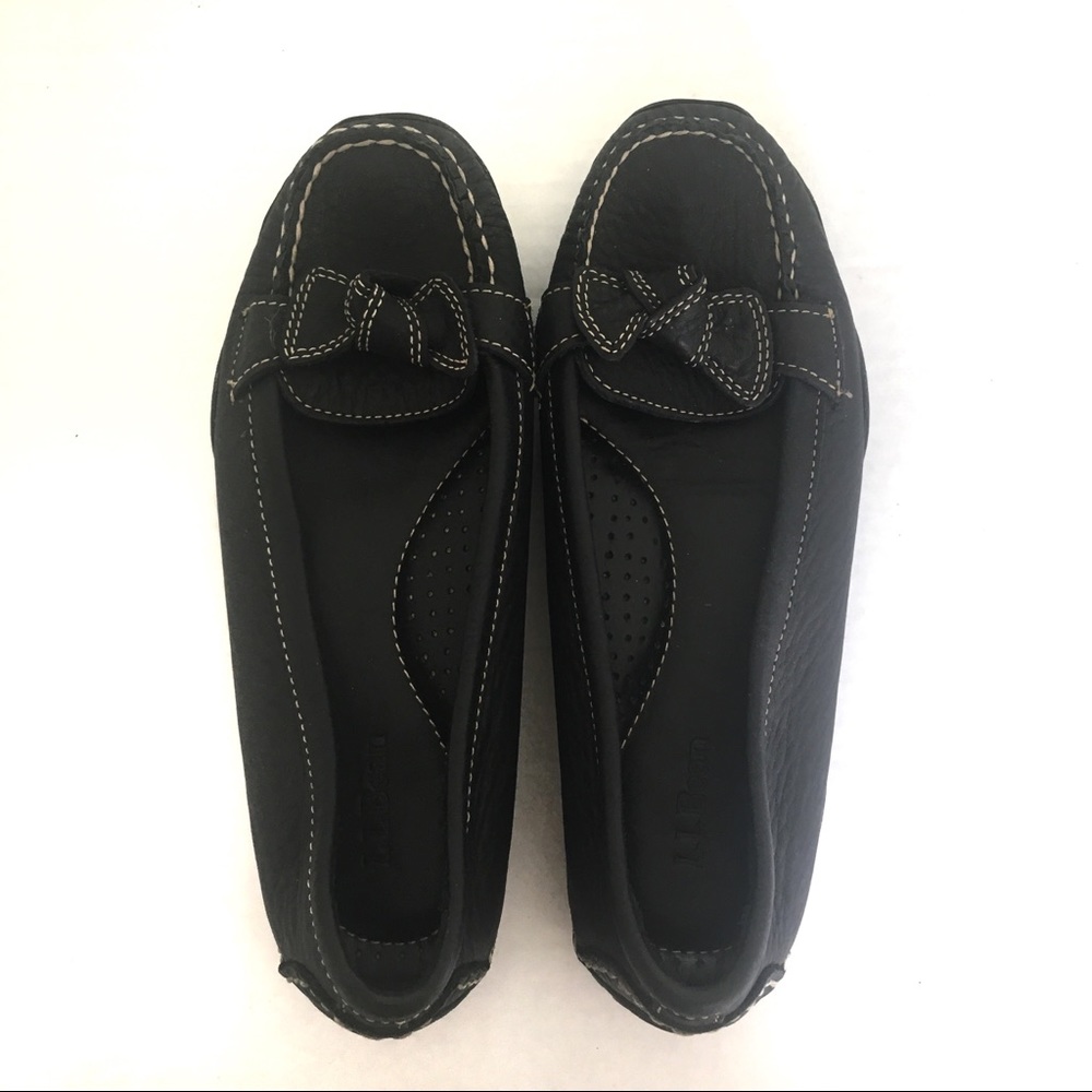 Women’s L.L. Bean Black Driving Shoes Size 6.5 W